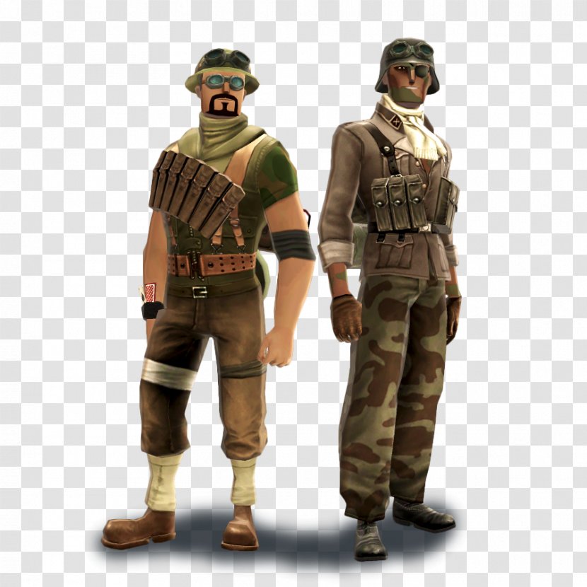 Soldier Infantry Militia Military Police Mercenary - Battlefield Heroes Transparent PNG