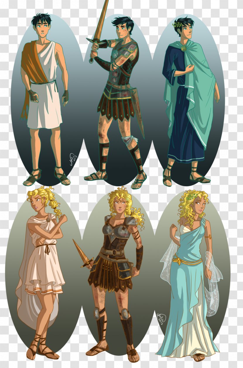 Annabeth Chase Percy Jackson The Blood Of Olympus Mark Athena Heroes - Watercolor - Greece Transparent PNG