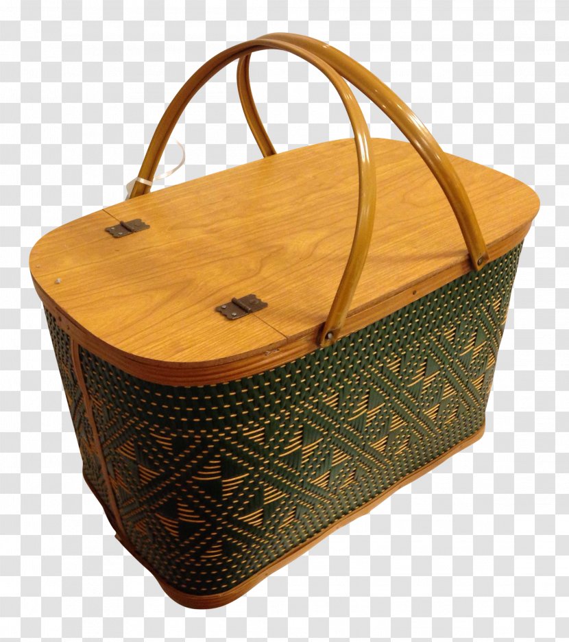 Handbag Leather - Bag - Picnic Basket Transparent PNG