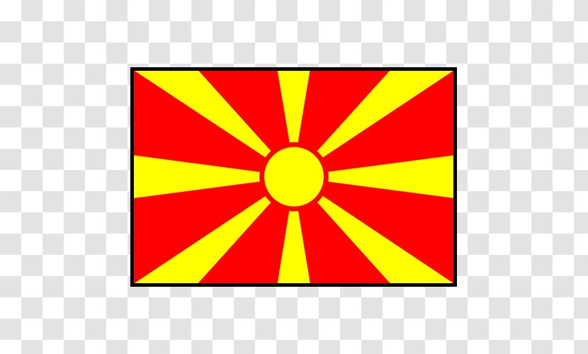 Flag Of The Republic Macedonia National Football Team - Area Transparent PNG