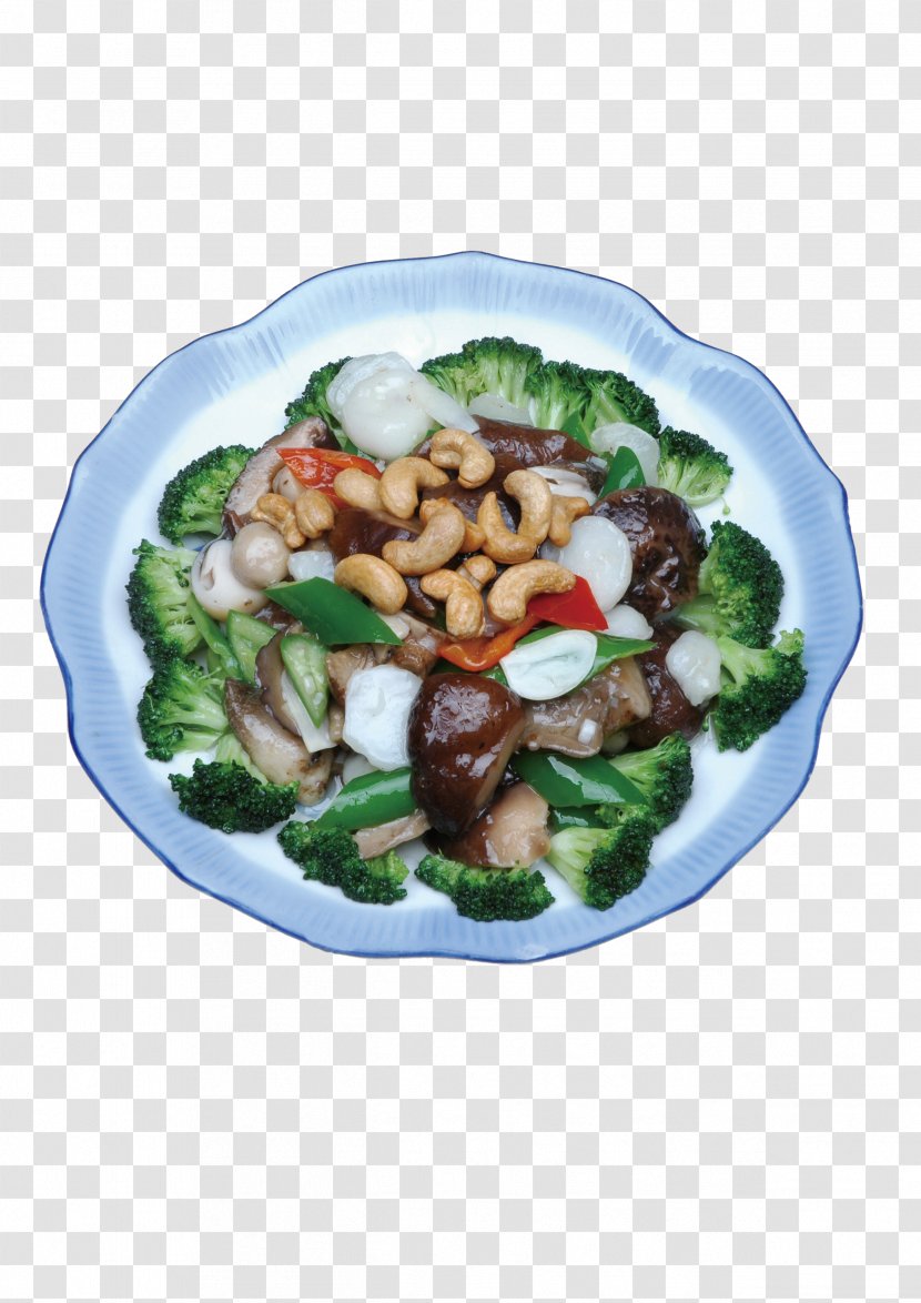 Vegetarian Cuisine American Chinese Asian Mushroom - Shiitake - Broccoli Mushrooms Transparent PNG