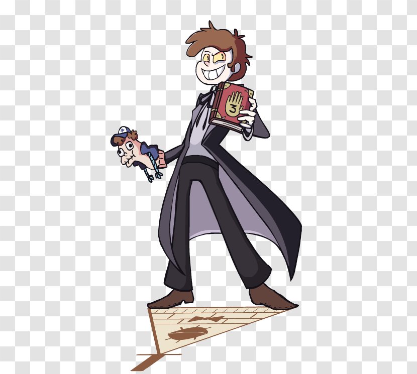 Dipper Pines Mabel Bill Cipher Fan Art - Tree - Zed The Master Of Shadows Transparent PNG