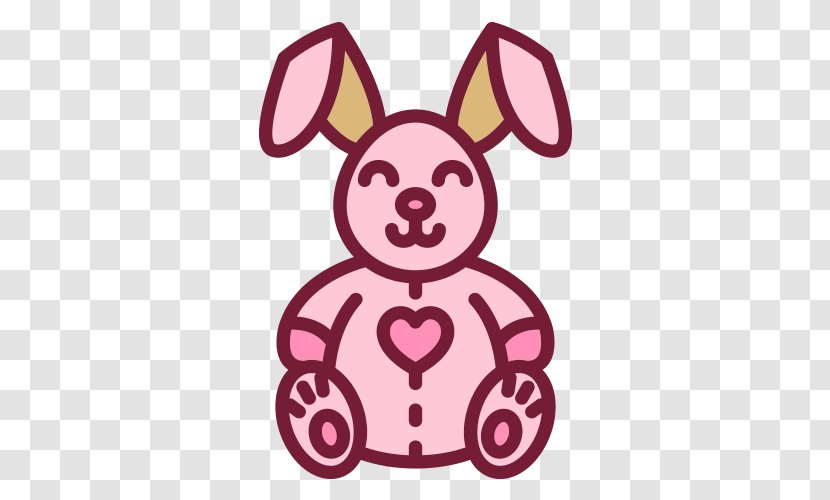 Icon - Easter Bunny - Rabbit Vector Transparent PNG