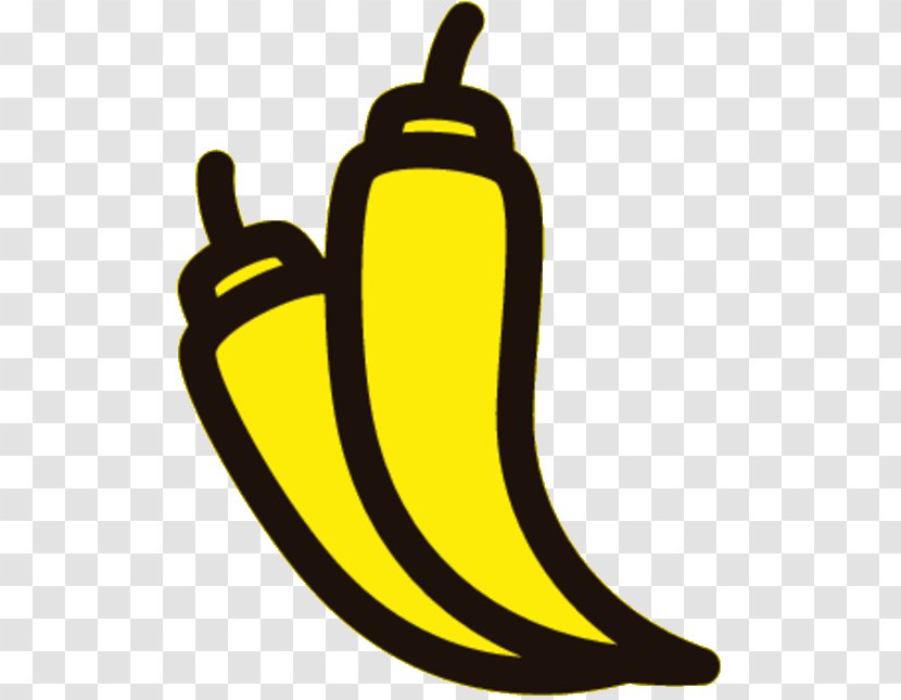 Clip Art Product Design Line - Fruit - Banana Transparent PNG