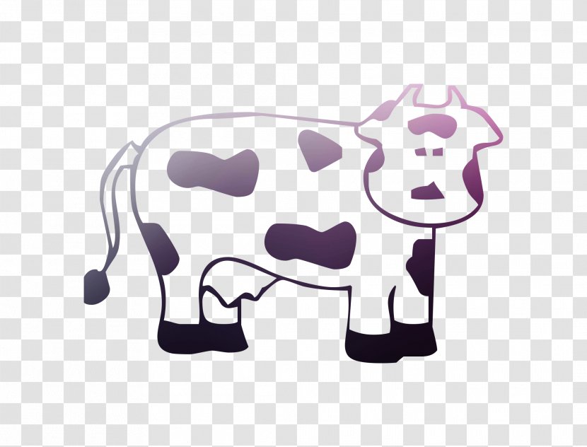 Cattle Clip Art Product Pink M Character - Fiction - Rtv Transparent PNG
