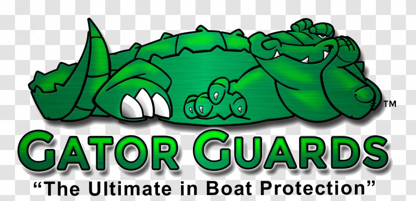 Gator Guards / SS Marine Products Boat Logo Keel - Plastic Transparent PNG