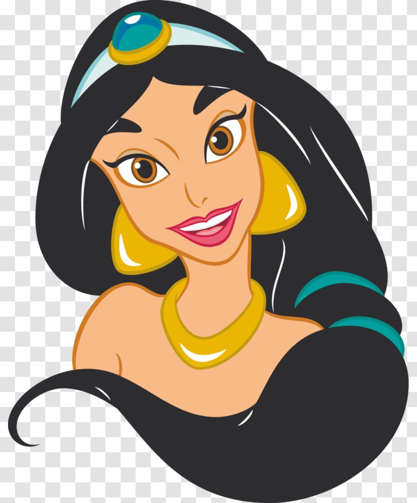 Princess Jasmine Aladdin Genie Ariel Disney - Frame - Pic Transparent PNG