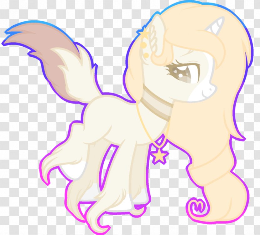 Mane Pony Line Art Clip - Heart - Flower Transparent PNG