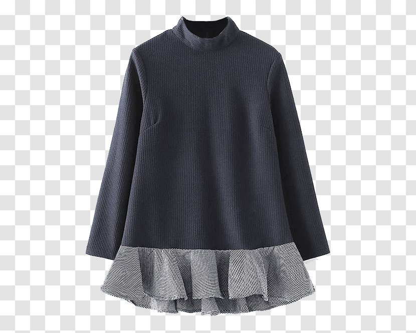Sleeve Dress T-shirt Blouse Collar - Pants - Bohemian Style Pattern Transparent PNG