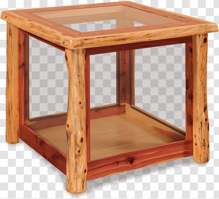 Coffee Tables Display Case Cabinetry Glass - Wood - Log Furniture Transparent PNG