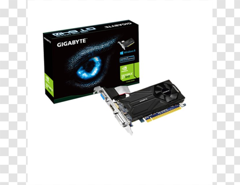 Graphics Cards & Video Adapters GeForce GT 640 NVIDIA 610 DDR3 SDRAM - Electronic Device - Nvidia Transparent PNG