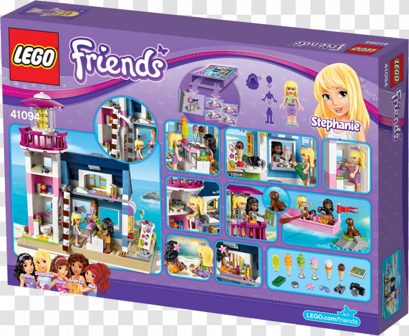LEGO Friends 41094 Heartlake Lighthouse Toy Lego City Transparent PNG