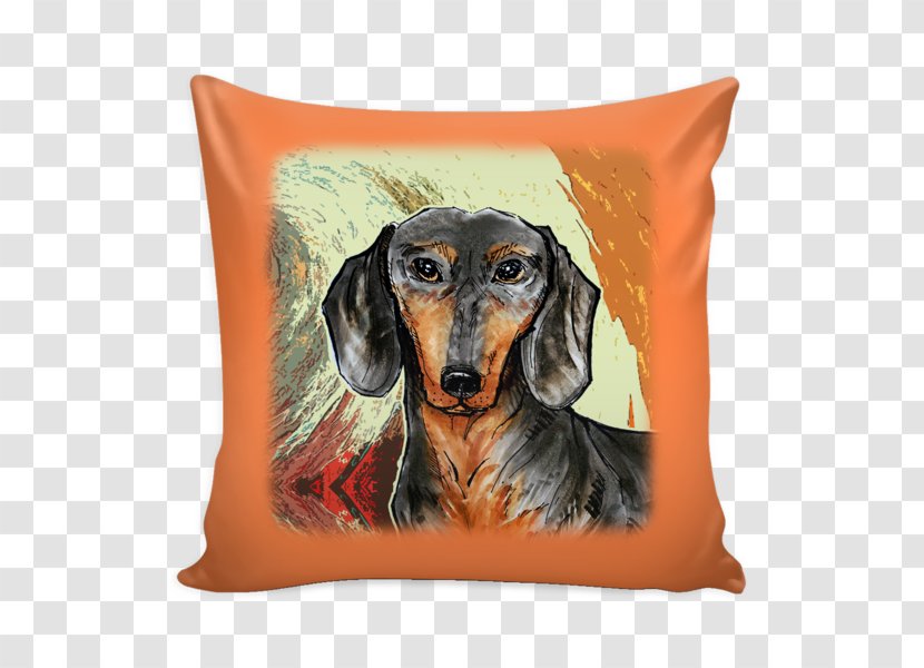 Dog Breed Dachshund Throw Pillows Cushion - Pillow Transparent PNG