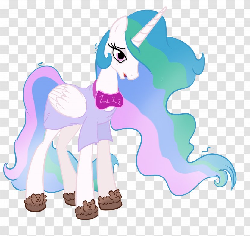 Pony Princess Celestia Luna Pinkie Pie DeviantArt - Silhouette - Sleep Unicorn Transparent PNG