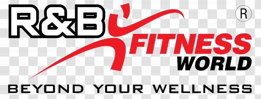R & B Fitness World Exercise Centre Plank - Logo - Template Transparent PNG