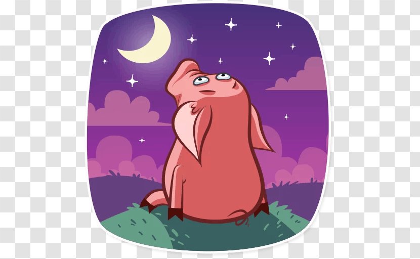 Marine Mammal Cartoon Illustration Pink M - George Pig Transparent PNG