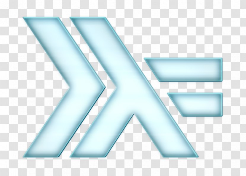 Haskell Icon - Light - Electric Blue Logo Transparent PNG