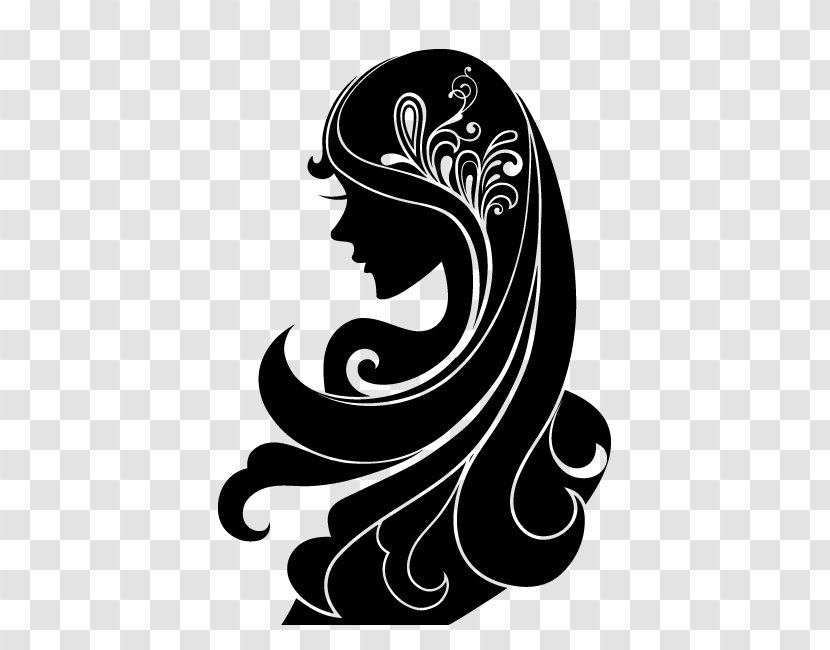 Silhouette Woman Female Drawing - Black Transparent PNG