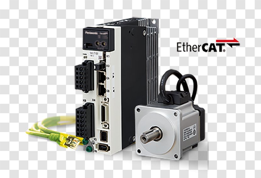 Servomechanism Servo Drive EtherCAT Automation Panasonic - Motor Controller - Japan Cat Transparent PNG