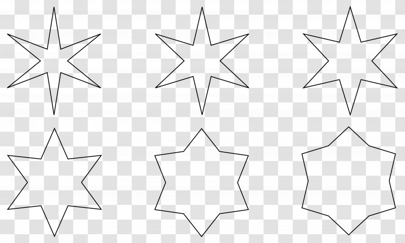 Triangle Circle Monochrome - White - 5 Star Transparent PNG