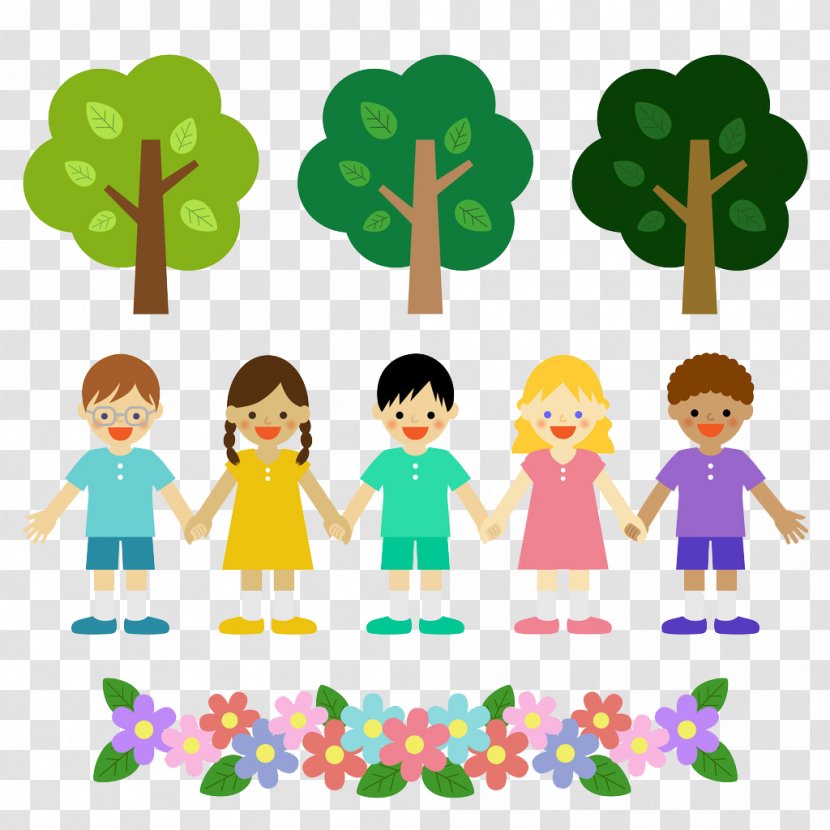 Multiculturalism Child Clip Art - Silhouette - Happy Hand In Transparent PNG