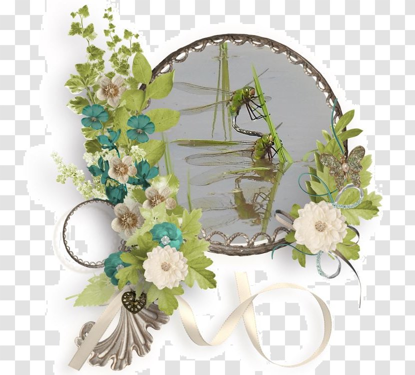 Floral Design Cut Flowers Artificial Flower Picture Frames - Frame - Rice Paddy Transparent PNG