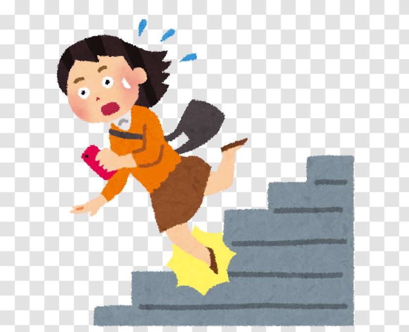Staircases Safety Smartphone Zombie Accident Falling - Ladder - Injury Transparent PNG