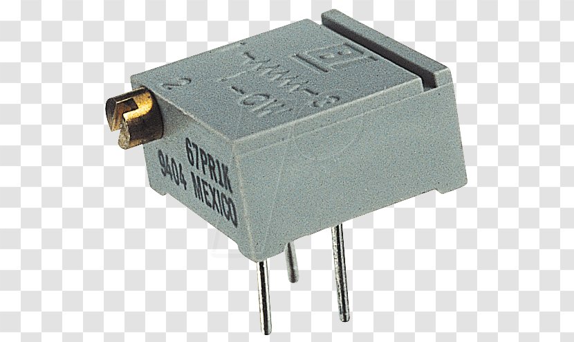 Transistor Potentiometer Electronic Component Cermet - Design Transparent PNG