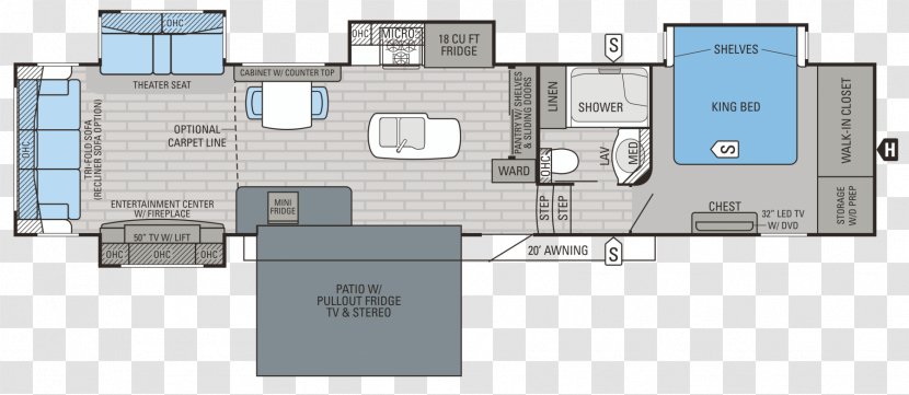 Floor Plan Jayco, Inc. Campervans - Desjardins Group - Home Transparent PNG