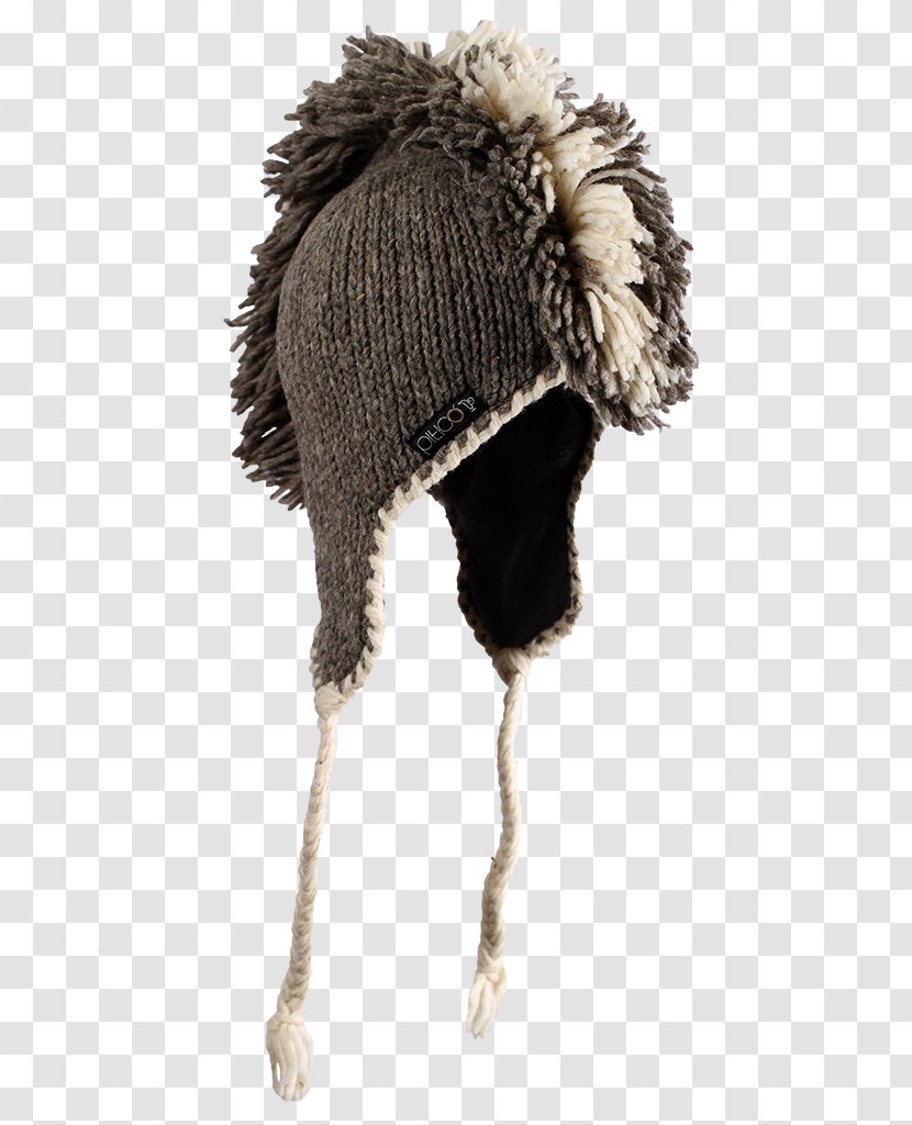 Beanie Knit Cap Hat Wool - Mohawk Hairstyle Transparent PNG