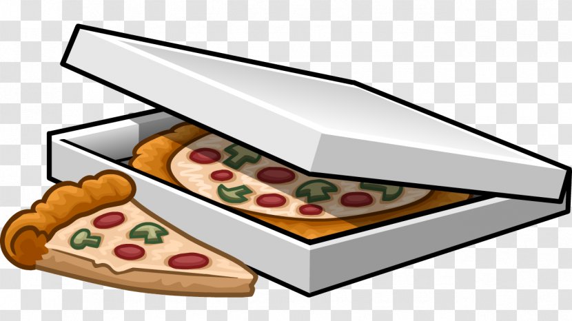 Pizza Box Italian Cuisine Fast Food Clip Art - Pepperoni - Boxed Transparent PNG