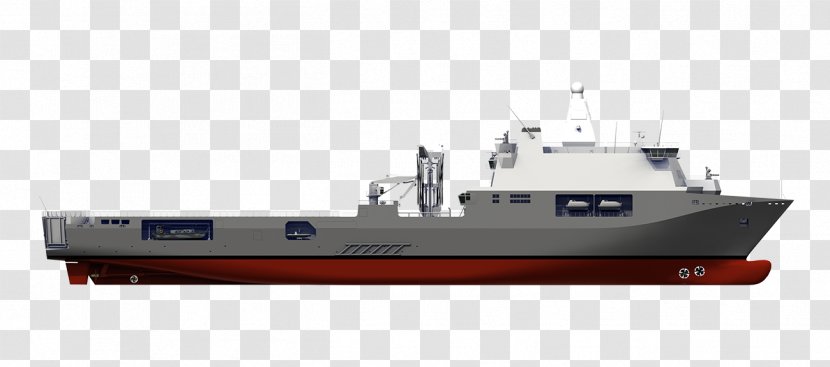 Amphibious Warfare Ship Transport Dock Landing HNLMS Johan De Witt - Watercraft - 3d Deck Transparent PNG