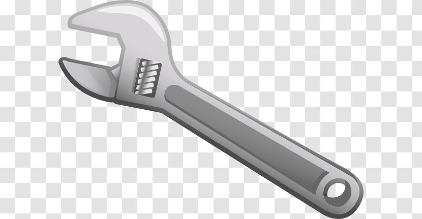 Wrench Hand Tool Adjustable Spanner Clip Art - Scalable Vector Graphics - Transparent Image Transparent PNG