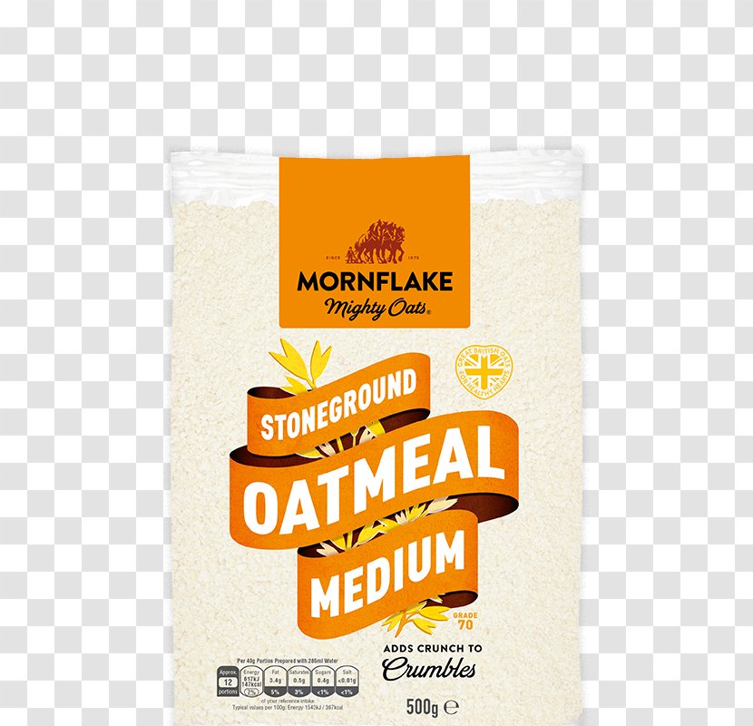 Cream Oatmeal Mornflake Rolled Oats - Wheat-flakes Transparent PNG