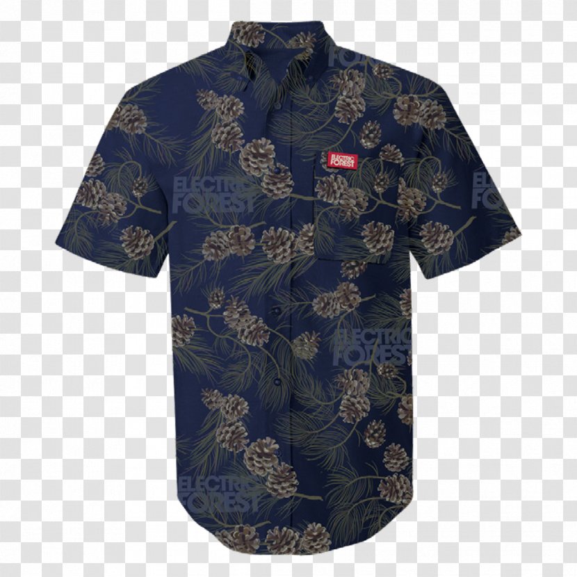 Electric Forest Festival T-shirt Clothing Aloha Shirt Sleeve - Collar Transparent PNG