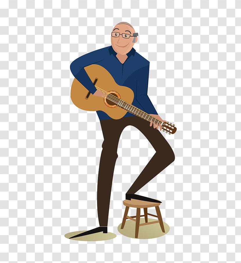 Guitar Percussion Musical Instruments Keyboard Musician - Cartoon - Promotional Poster Transparent PNG