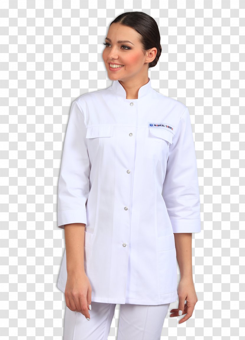 Clothing Lab Coats Sleeve Dress Shirt Jacket - Neck - Uniform Transparent PNG