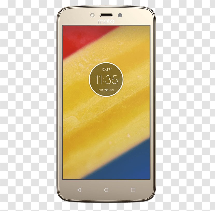 Motorola Moto C Plus International Version - Mobile Phone - Dual-SIM16 GBFine GoldUnlockedGSM PlusDual-SIM16 GBMetallic CherryUnlocked 4G Xt1754 16GB Dual SIM Factory Unlocked (Gold) Fine GMoto Transparent PNG