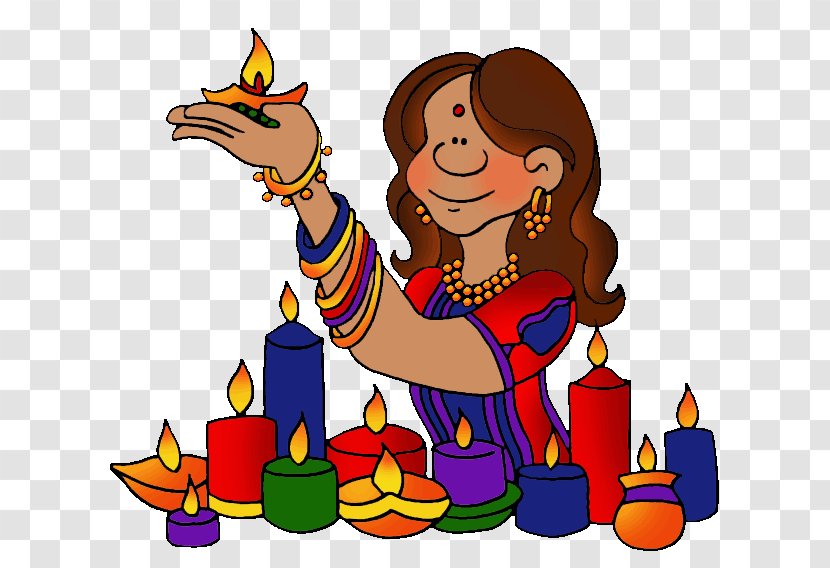 Diwali Clip Art Diya Image - Happiness - Victoria Day Cartoon Celebrated Transparent PNG