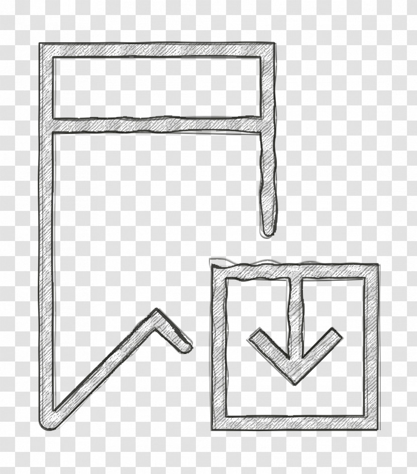 Bookmark Icon Interaction Set Icon Transparent PNG