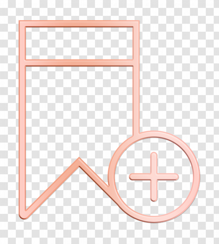 Interaction Set Icon Bookmark Icon Transparent PNG