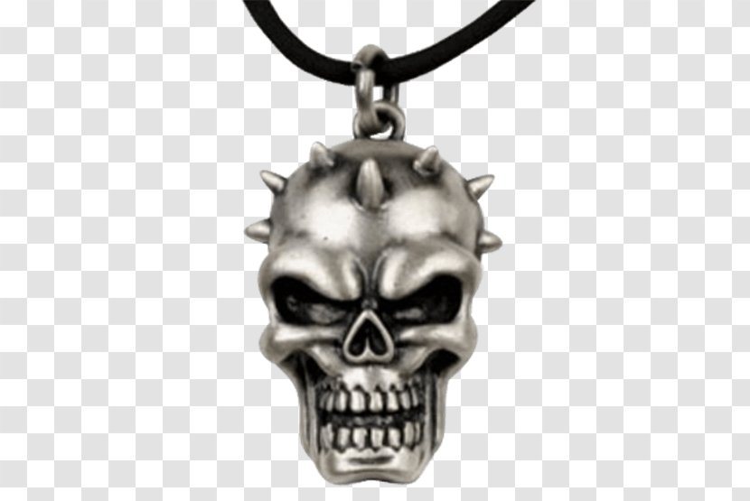 Locket Skull Charms & Pendants Earring Necklace - Skeleton Transparent PNG