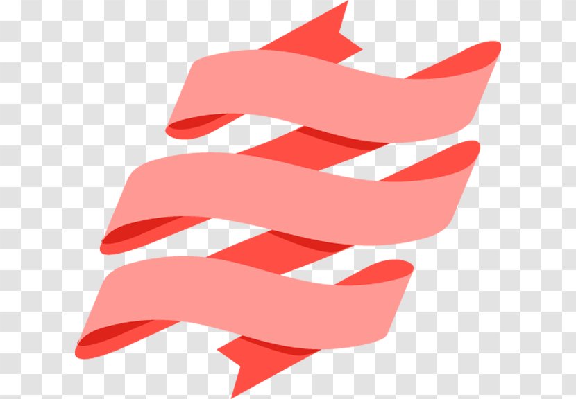 Red Clip Art Pink Lip Line - Logo Material Property Transparent PNG