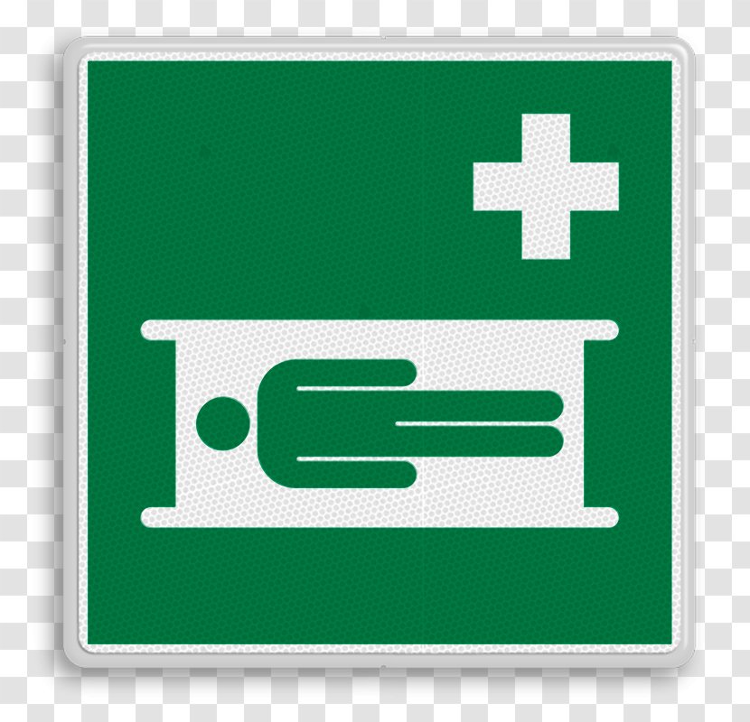 Stretcher First Aid Supplies Rettungszeichen Safety Emergency - Eyewash - Symbol Transparent PNG