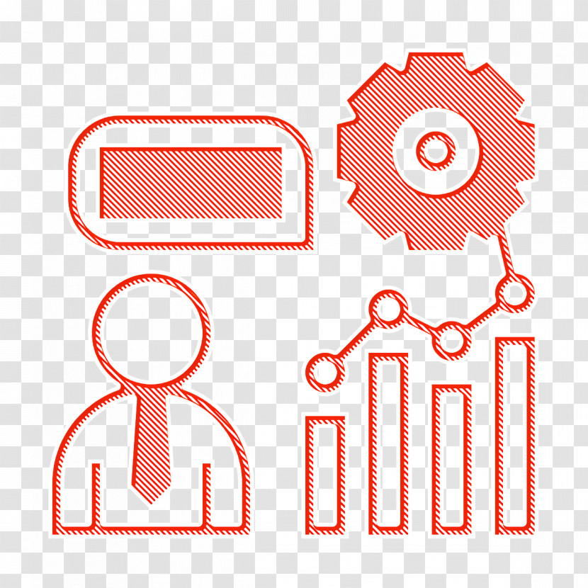 Business Management Icon Chart Icon Performance Icon Transparent PNG