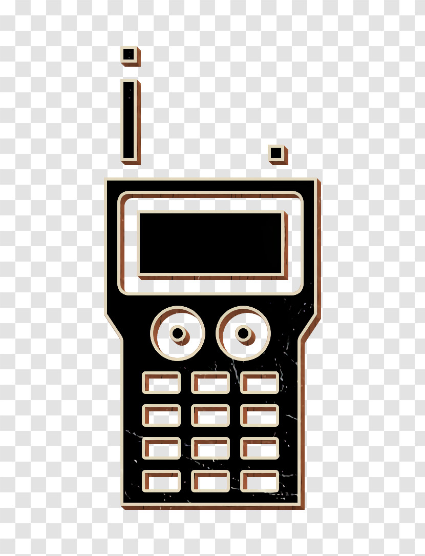 Radio Icon Walkie Talkie Icon Crime Icon Transparent PNG