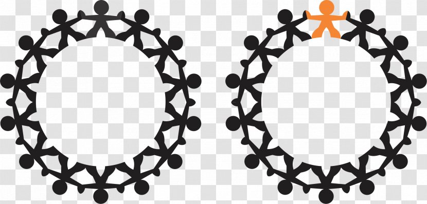 Clip Art - Black And White - TEAM WORK Transparent PNG