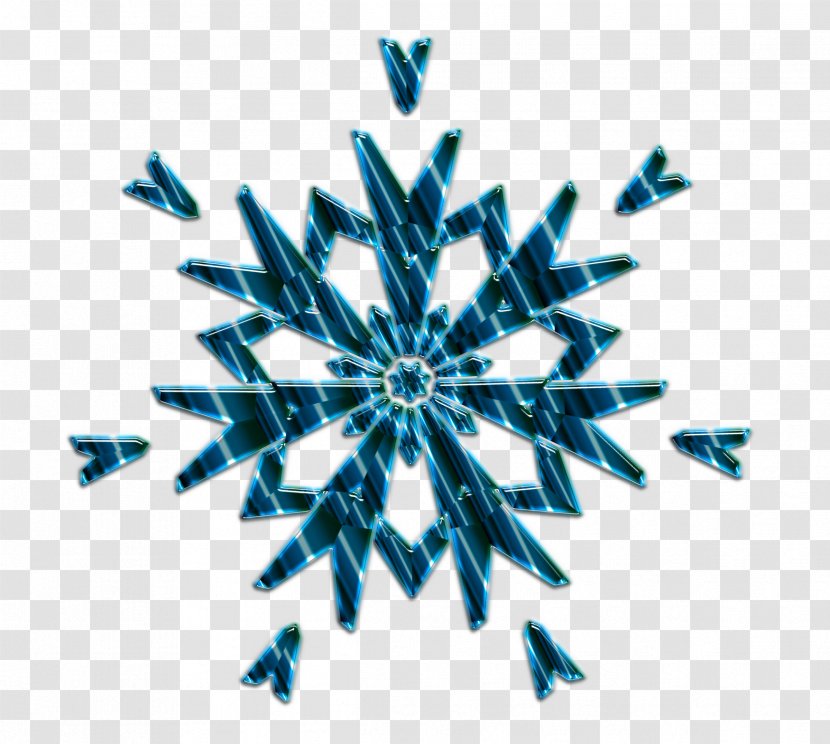 Snowflake Reflexive Verb Clip Art - Blue - Snowflakes Transparent PNG