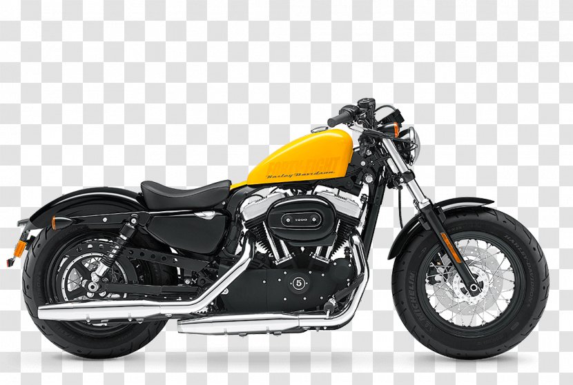 Harley-Davidson Sportster Custom Motorcycle Super Glide - Automotive Wheel System Transparent PNG