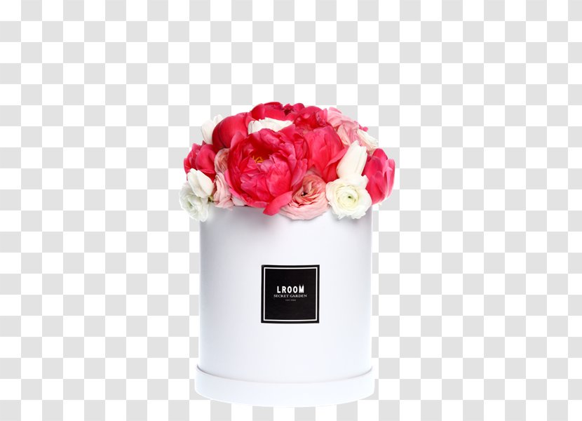 Garden Roses Cut Flowers Floral Design - Vase - Flower Box Transparent PNG